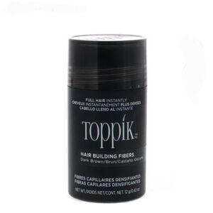 NWT Toppik Hair Building Fibers - Dark Brown - Size Medium (12g)